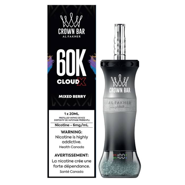 AL FAKHER Cloud X 60K Disposable Vape Mixed Berry